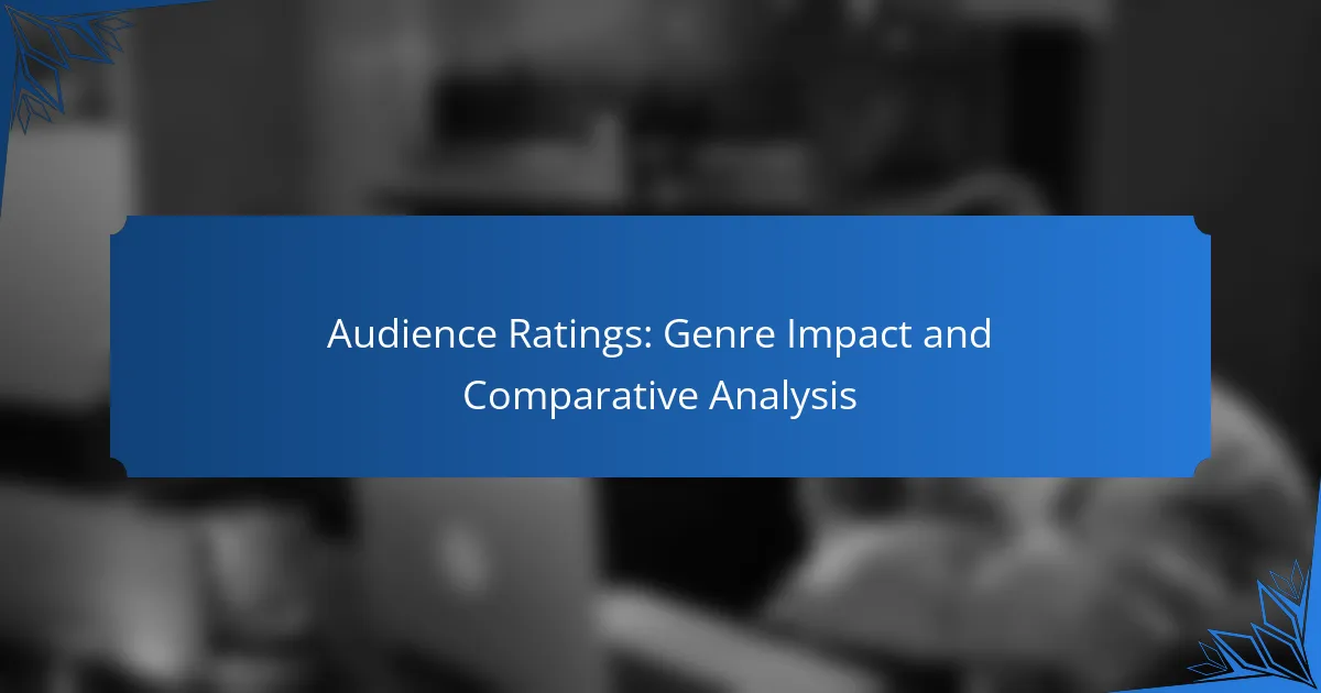 Audience Ratings: Genre Impact and Comparative Analysis